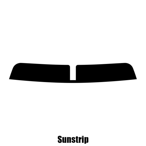 Cadillac STS - 2005 to 2011 pre-cut sunstrip