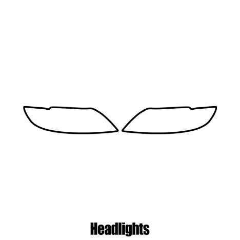 Audi Q7 - 2005 to 2015 - Headlight protection film