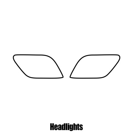 Chevrolet Orlando MPV - 2011 and newer - Headlight protection film