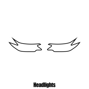 Honda CR-V - 2012 to 2016 - Headlight protection film