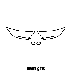 Honda CR-V - 2017 and newer - Headlight protection film