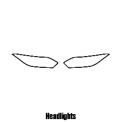Honda HR-V - 2015 and newer - Headlight protection film