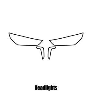 Hyundai Ioniq - 2017 and newer - Headlight protection film