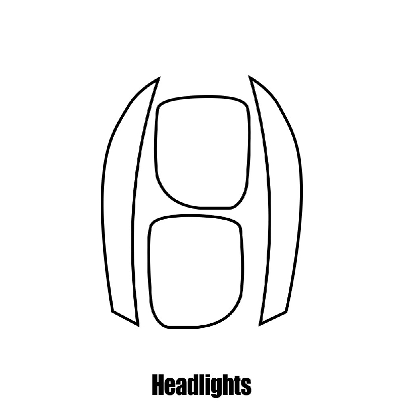 Hyundai Palisade - 2020 and newer - Headlight protection film