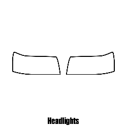 Land Rover Freelander 2 - 2007 and newer - Headlight protection film