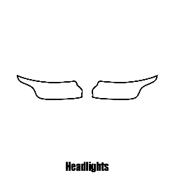 Land Rover Range Rover Sport - 2013 and newer - Headlight protection film