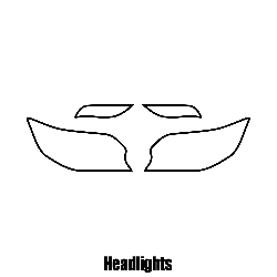 Lexus GX - 2010 and newer - Headlight protection film