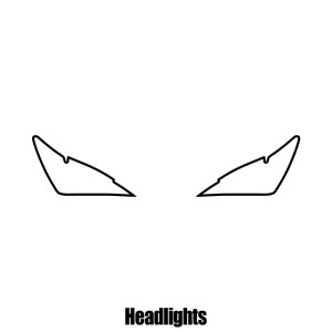 Lexus RC Coupe - 2015 and newer - Headlight protection film