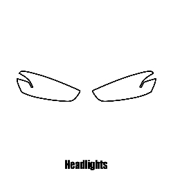 Mazda CX-5 - 2013 and newer - Headlight protection film