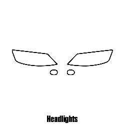 SEAT Alhambra - 2010 to 2016 - Headlight protection film