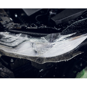Vauxhall Adam 3-door - 2013 and newer - Headlight protection film-0