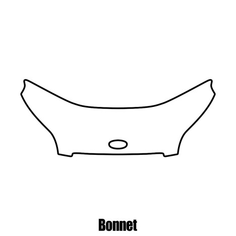 Kia Soul 5-door - 2009 to 2013 - Bonnet protection film