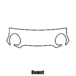 Mini Cabriolet - 2008 to 2015 - Bonnet protection film