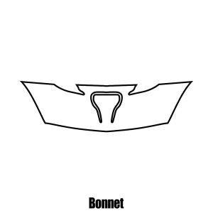 Dodge Viper SRT 2014 to 2017 - Bonnet protection film