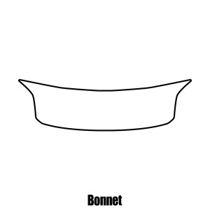 Nissan Sentra BASE 2010 to 2012 - Bonnet protection film
