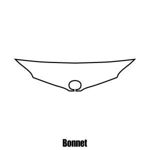 Toyota Sienna XLE 2011 to 2017 - Bonnet protection film