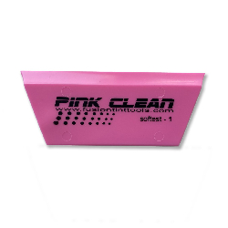 5" Pink Clean Squeegee
