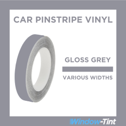 Gloss Grey Pin Stripe Vinyl