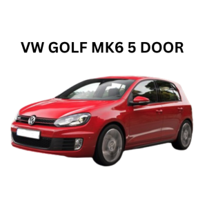 VW GOLF MK6 2008-2012 5 Door Hatchback Wind Deflectors 4pc