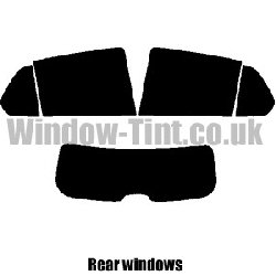 5% Limo 2-Ply Carbon Window Tint Roll - 30m x Various Widths