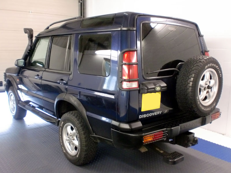Window Tint on Land Rover Discovery